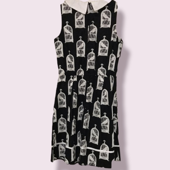 SzS Birdcage dress with peter pan collar - Picture 4 of 8